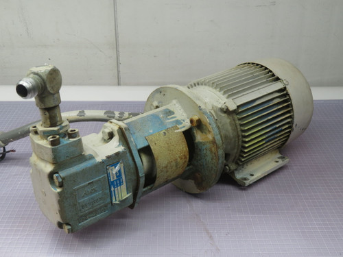USED EMERSON 184TC 60-04696-826 MOTOR W HYDRAULIC PUMP 934-48566 T264778 For Sale