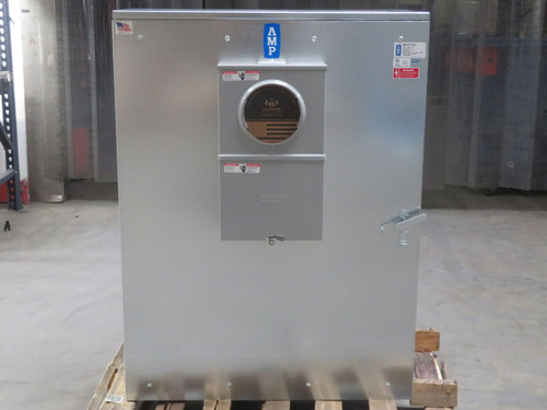 USED AMP WECT6-3L6 SS LOADCENTER ENCLOSURE T264907 For Sale