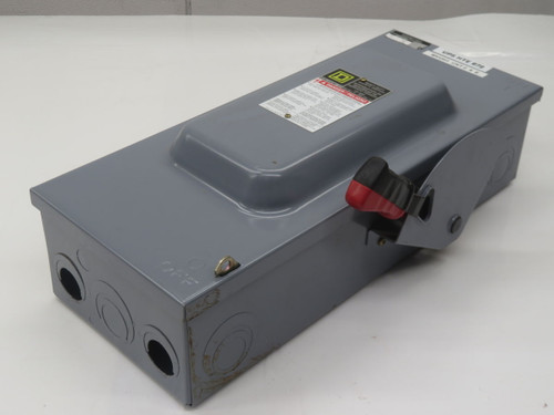USED SQUARE D HU363 SAFETY SWITCH T265190 For Sale