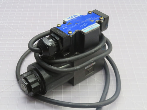 USED YUKEN T-DSG-01-2B3-D24-60207-L DIRECTIONAL VALVE T265323 For Sale