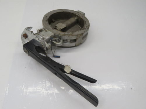 USED POWELL 6-150 STAINLESS STEEL FLANGED GATE VALVE T265426 For Sale