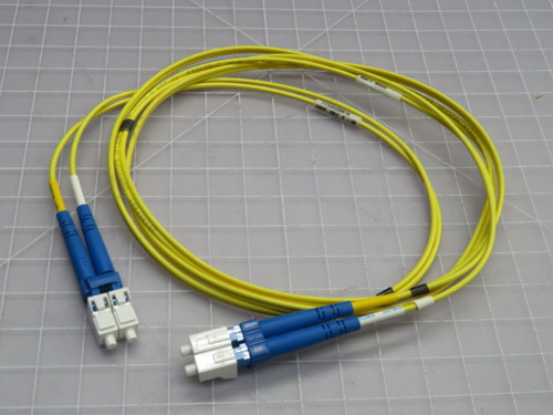 NIB LOT OF 7 COMMSCOPE FPC2Y-SDLC-P-1.5M 71124329301 FIBER OPTIC PATCH T265521 For Sale