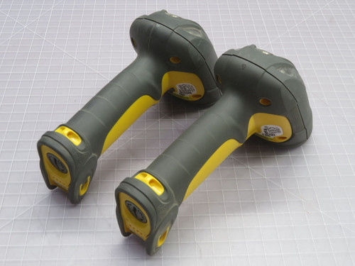 USED LOT OF 2 SYMBOL TECHNOLOGIES LS3478-ER20005WR M1K57T83L BAR CODE SCANNER T265621 For Sale