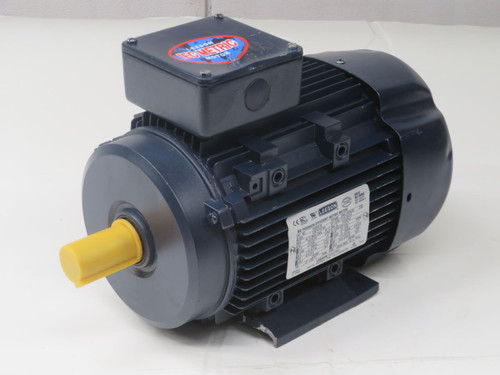 USED LEESON 192205 C90T17FZ16A IEC PREMIUM EFFICIENT METRIC MOTOR T265712 For Sale