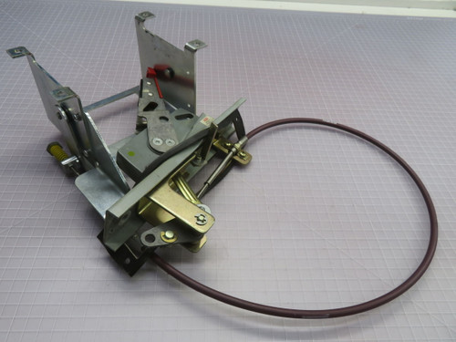 USED ABB K5FCH FLANGE MOUNT HANDLE AND FLEXIBLE CABLE T265734 For Sale