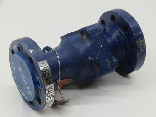 USED WARREN 5605FS-26DHGRL6D-FF FLANGED FLOATING BALL VALVE T265868 For Sale