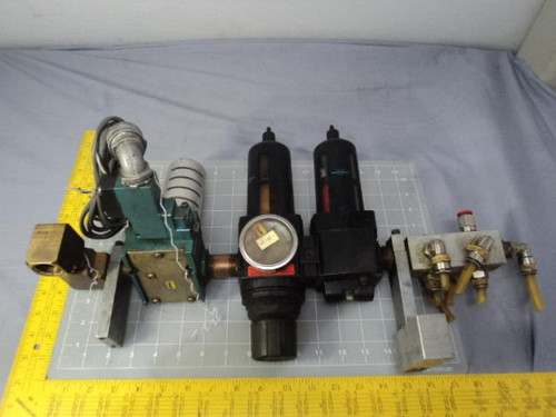 4 WILKERSON MAC F28-06 130B MODULAR AIR LINE FILTER VALVE ASSEMBLY T12598