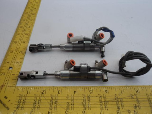 LOT OF 2 BIMBA MRS-020.5-DXP PNEUMATIC CYLINDER T19126