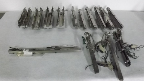 LOT OF 14 LINEAR VIBRATORY  FEEDERS TERMINAL GUIDE FIXTURES T22194