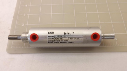 PARKER 01.12 PU16A 2.500 PNEUMATIC CYLINDER 150 PSI AIR T23675 PARKER 01.12 PU16A 2.500 PNEUMATIC CYLINDER 150 PSI AIR T23675