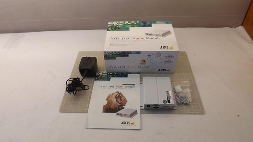 AXIS 2191 AUDIO MODULE NEW IN BOX T25563