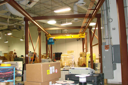 OVERHEAD RUNWAY GANTRY BRIDGE CRANE 53X12X12 FT 1 TON CAP