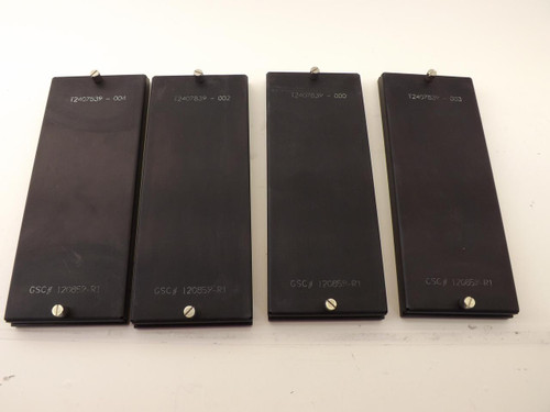 LOT OF 4  GSC-120859-R1 T2407839 CHIP IC ADUJUSTABLE MATRIX TRAY T37014