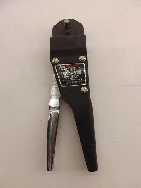 BURNDY M10S-1 87T13-3 CRIMPER CRIMPING TOOL T41386
