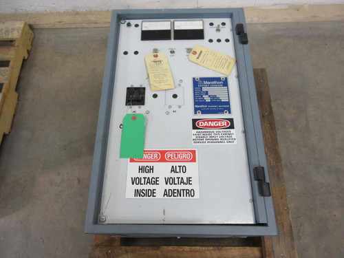 Marathon SCRF 130-30 Battery Charger 130 VDC, 30 Amp T95350 For Sale Marathon SCRF 130-30 Battery Charger 130 VDC, 30 Amp T95350 For Sale