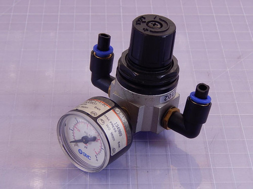 SMC AR111-02-1-X102, 134989 Pneumatic Regulator T95952 For Sale