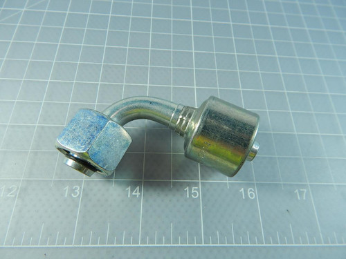 Gates 6G12FDHORX90, G25730-0612 Hydraulic Hose Fitting T104505 For Sale