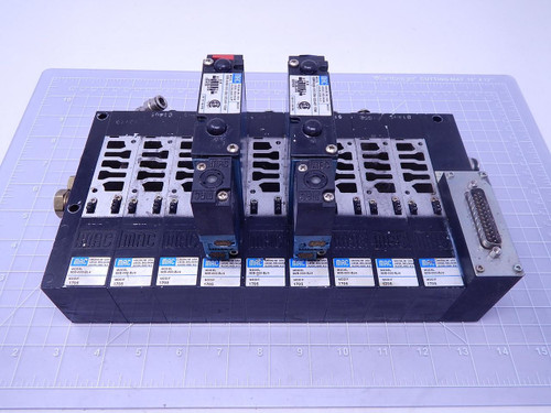 MAC 92B-AAB-000-DM-DDAP-1 Solenoid Valves w/ Manifold T113730 For Sale