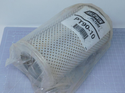 Baldwin Filters PT90-10 Hydraulic Filter, 5-1/8 X 9 IN T121496 For Sale