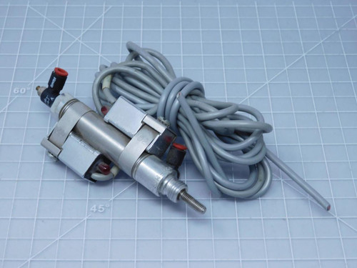 BIMBA SJ-MRS-021-D Pneumatic Cylinder w/ Reed Switches T125470 For Sale