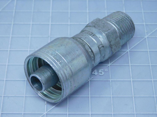 Eaton -8    Male Swivel Hydraulic Hose Fitting 27/32 In x 15/16 In For Sale