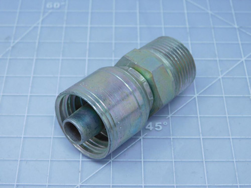 Eaton TTC-8    Male Swivel Hydraulic Hose Fitting 1 1/16 In x 15/16 In For Sale