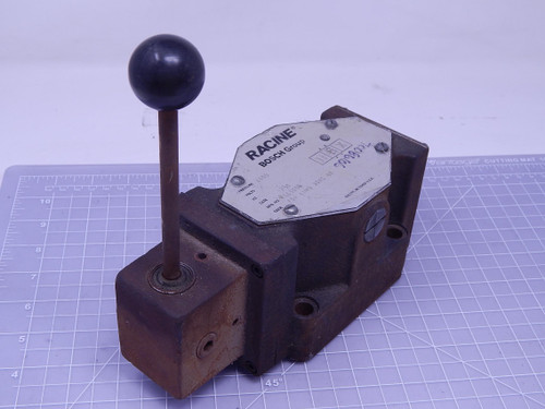 Racine FD4 LNHS 704S 02 653052   Hydraulic Control Valve 3000 PSI For Sale