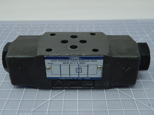 Yuken MPB-01-7.5-4021  Pilot Operated Check Modular Valve For Sale