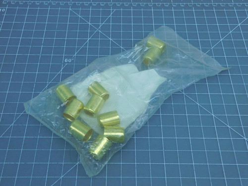 Lot of 100 Speedaire 2A733  1/4" Ferrules For Sale