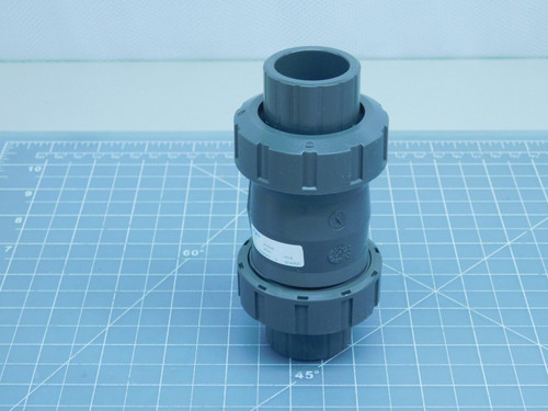 Georg Fischer Piping Systems 161 562 103  Cone Check Valve PVC Body with Socket/FPT Ends For Sale
