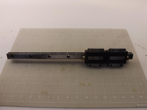 LOT OF 2 THK SR20TB BEARINGS W/ 12'' IN RAILS T47824