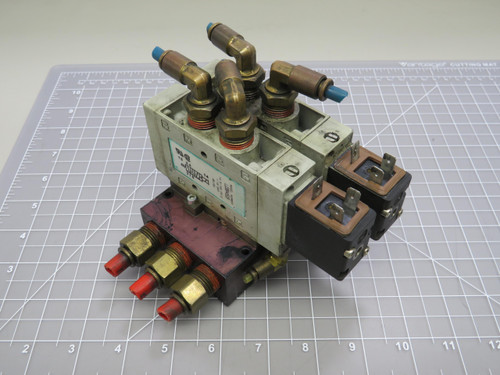 Lot of 2 Numatics L23BA452B  Solenoid Pilot Valve For Sale