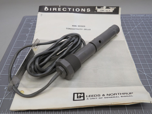 Leeds & Northrup 4905-001-33-000-7  Conductivity Cell For Sale