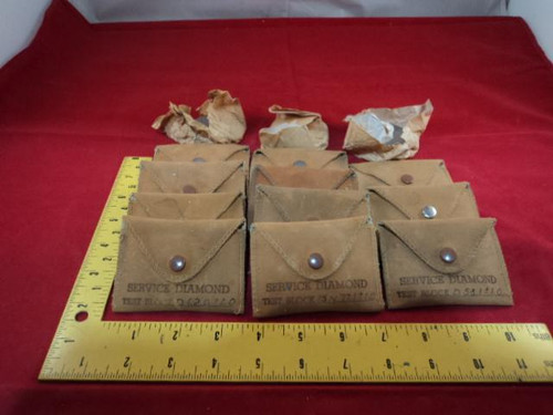 14 SERVICE DIAMOND TEST BLOCK SET T9296