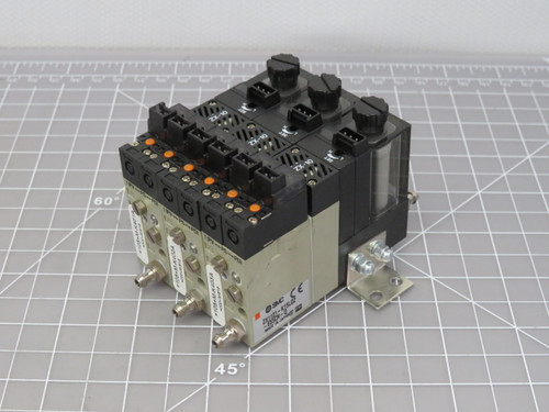 Lot of 3 SMC ZX1101-K15LOZ-E55CN-Q  Module Suction Assembly For Sale