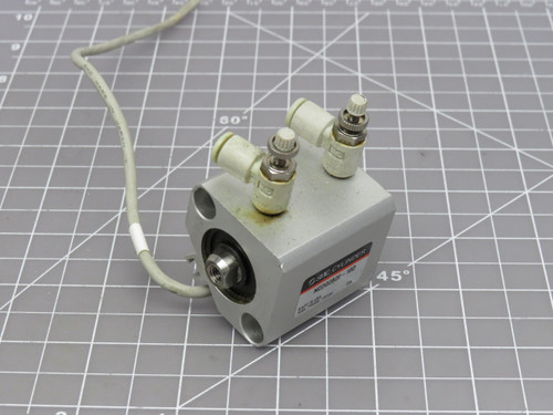 SMC NCDQ2B20-10D COMPACT AIR CYLINDER DOUBLE ACTING T166073