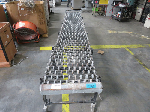 14 FT Accordian Roller Conveyor For Sale