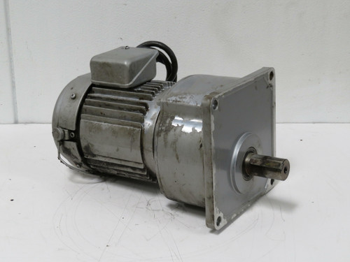 Nissei G3KJ-32-30-075  Motor 0.75kW 3 Phase 4 Poles  V230 60 Hz A 3.2 1740 rpm  For Sale