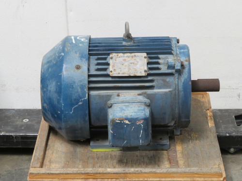 North America Electric H3672  TEFC AC Induction Motor 7.5 HP 3600RPM Frame 213T  For Sale