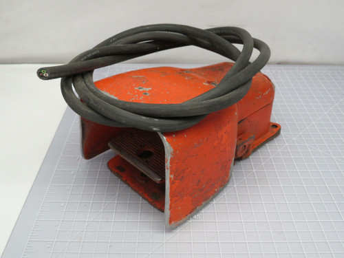 Industrial Orange Foot Switch  For Sale