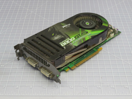 GE Force 8800GTS PV-T80G-TDF4 Graphics Card PCIe Dual DVI  For Sale