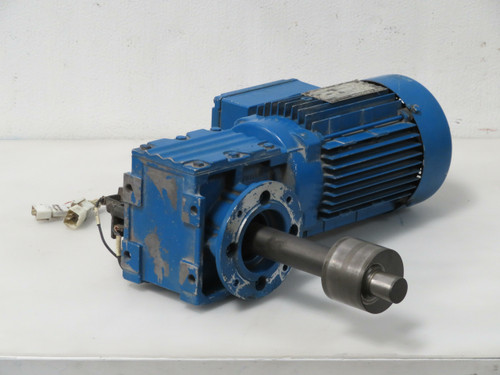 Sew-Eurodrive WAF30 DT80N4 360200663.1.01.003 3 Phase Induction Motor w 90 Deg Reducer  For Sale