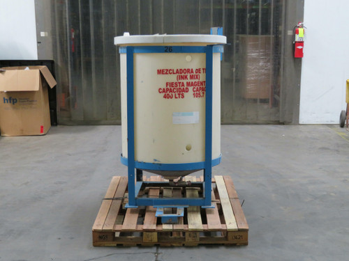 Large Industrial Plastic Mixing Tank 400 Liter  For Sale