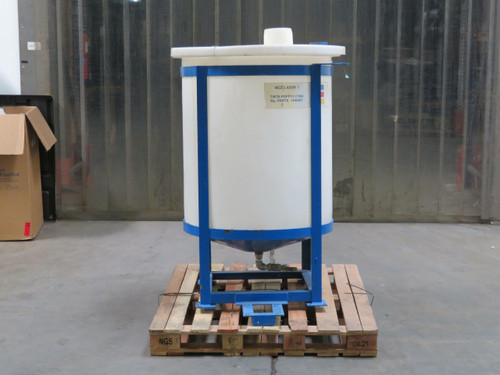 Large Industrial Plastic Mixing Tank 400 Liter  For Sale