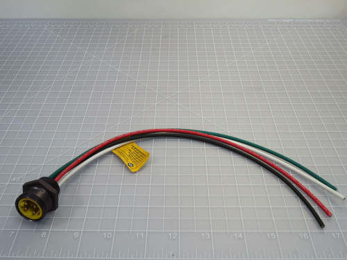 TPC Wire & Cable 83400  4 P Male Rec   For Sale