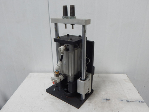 SMC CP965DB100-100C  1/2 Ton Pneumatic Press w/ 3 in. Stroke 100 mm Bore  For Sale