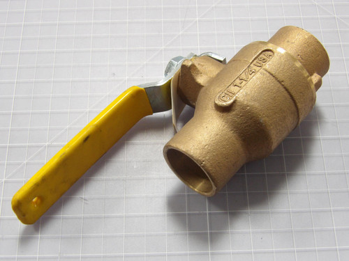 Apollo 70-206-01  1-1/4 in Bronze  Solder Ball Valve  For Sale