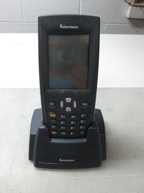 INTERMEC 700C SINGLE DOCK HANDHELD DATA TERMINAL BARCODE SCANNER TOUCHSCREEN
