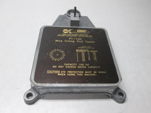 ALPHATRON DMC PT-100 WIRE CRIMP PULL TESTER COVER T54809