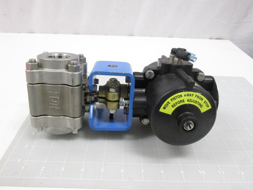 FC PERFORMANCE JAMESBURY 31-11868 SP25-B CF8M 28856 PNEUMATIC VALVE ASSEMBLY T61091